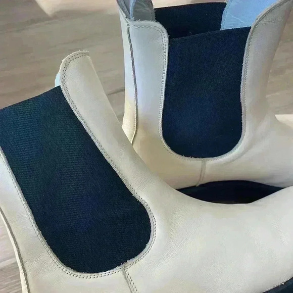 Anine Bing Justine Boots Ivory sz 39 - Picture 9 of 16